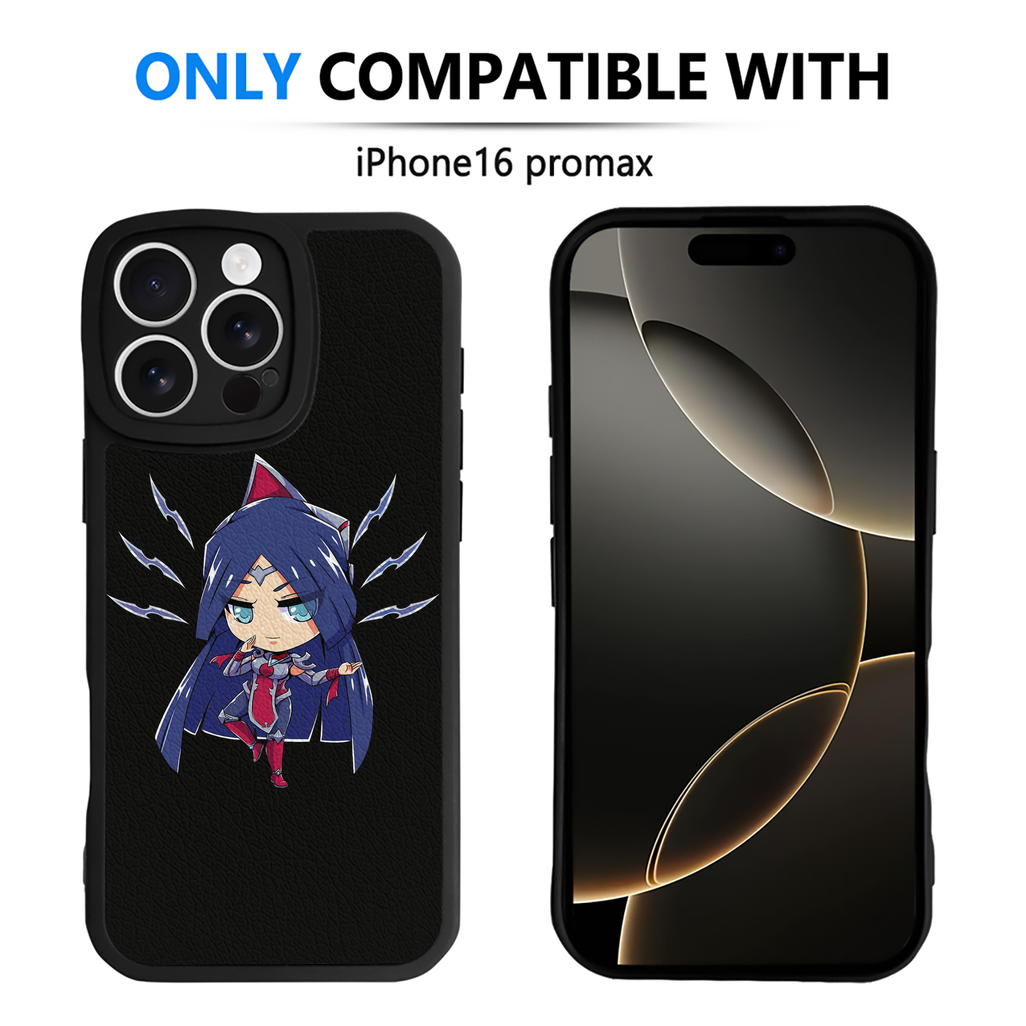 （画像用） リーグ・オブ・レジェンド League of Legends LOL 【iPhone 16シリーズ対応】シリコンスマホケース（レザー調） 材質：シリコン